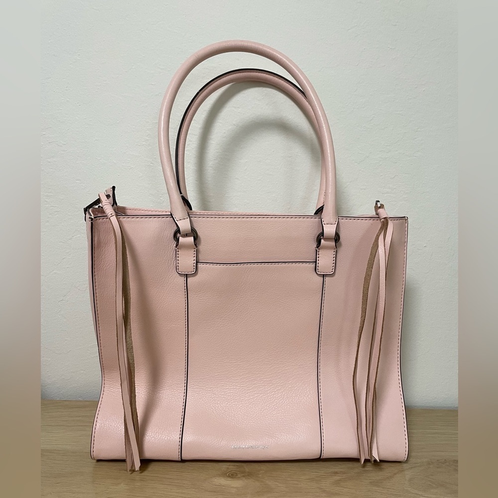 Rebecca Minkoff Pink Tumbled Leather Purse